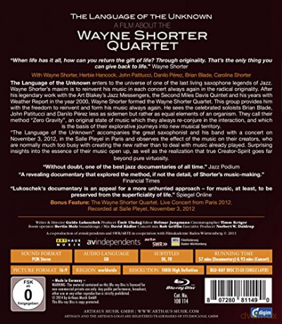 Wayne Shorter (1933-2023): The Language Of The Unknown: A Film About The Wayne Shorter Quartet