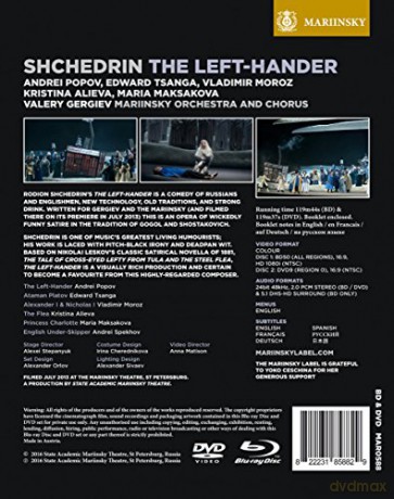 Rodion Schtschedrin: The Left-Hander (Oper in 2 Akten)