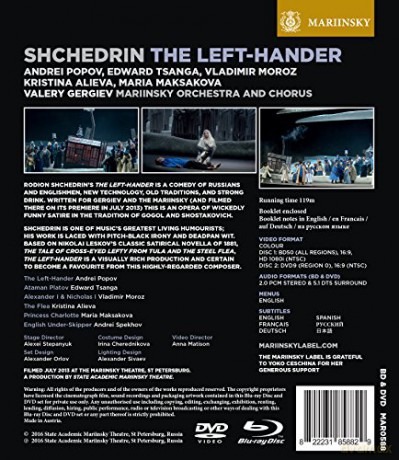Rodion Schtschedrin: The Left-Hander (Oper in 2 Akten)