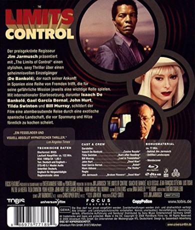 The Limits Of Control [Blu-Ray]