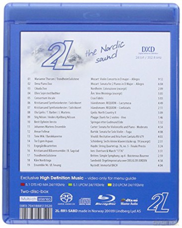 Wolfgang Amadeus Mozart: The Nordic Sound [Blu-Ray Audio]+[SACD]
