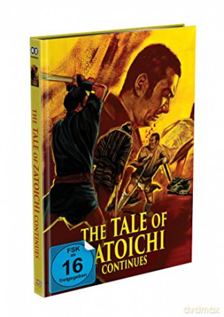 The Tale of Zatoichi Continues (mediabook) [Blu-Ray]+[DVD]