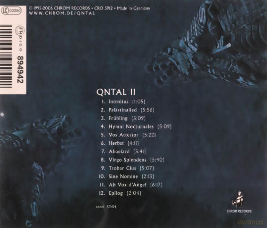 Qntal: Qntal II [CD]
