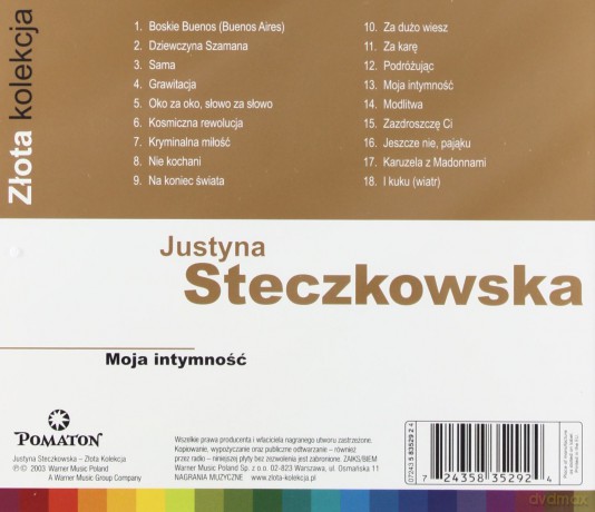 Justyna Steczkowska: Złota Kolekcja [CD]