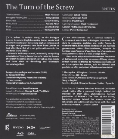 Benjamin Britten (1913-1976): The Turn of the Screw op.54