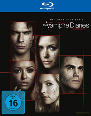 The Vampire Diaries Complete series (Pamiętniki wampirów) [32xBlu-Ray]
