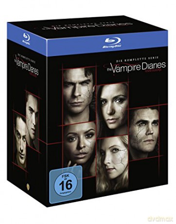 The Vampire Diaries Complete series (Pamiętniki wampirów) [32xBlu-Ray]