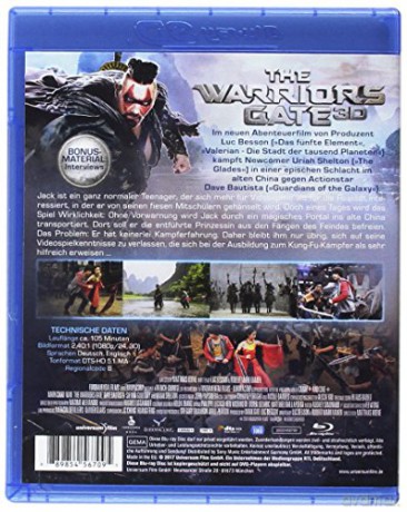 The Warriors Gate (Wrota bohaterów) [Blu-Ray 3D]