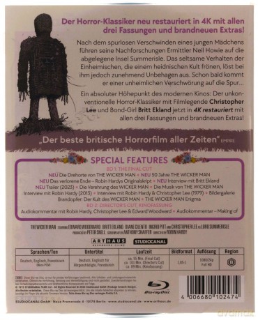 The Wicker Man (Kult) [Blu-Ray]