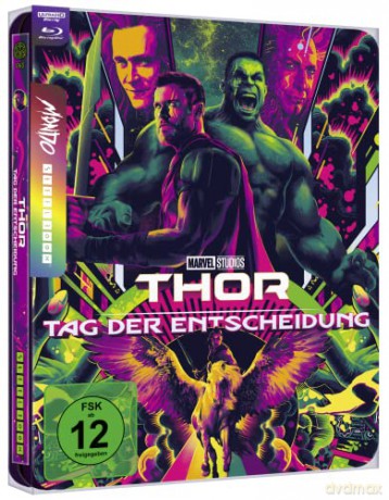 Thor: Ragnarok (steelbook) [Blu-Ray 4K]+[Blu-Ray]