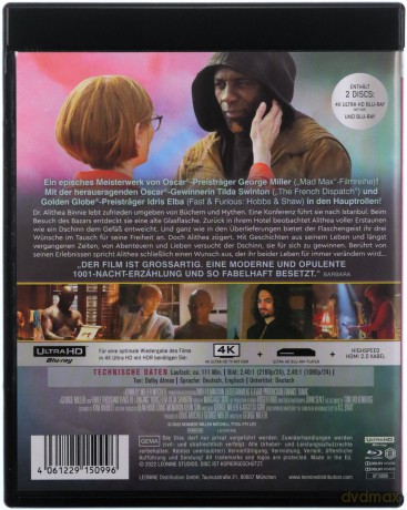 Three Thousand Years of Longing (Trzy tysiące lat tęsknoty) [Blu-Ray 4K]+[Blu-Ray]
