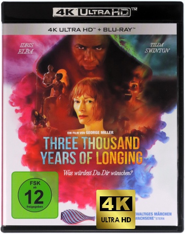 Three Thousand Years of Longing (Trzy tysiące lat tęsknoty) [Blu-Ray 4K]+[Blu-Ray]