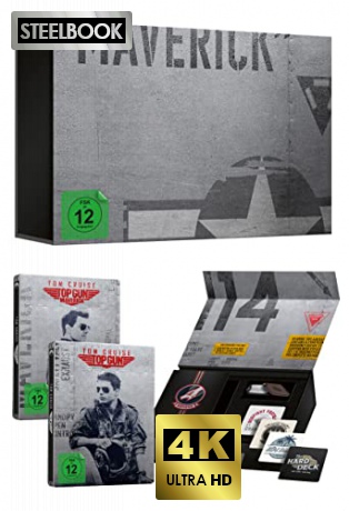 Top Gun Superfan Collection (steelbook) [2xBlu-Ray 4K]+[2xBlu-Ray]