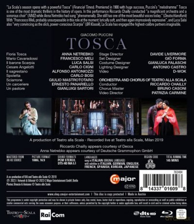 Giacomo Puccini: Tosca [Blu-Ray]