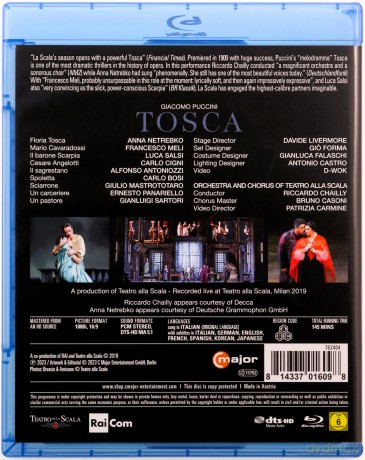 Giacomo Puccini: Tosca [Blu-Ray]