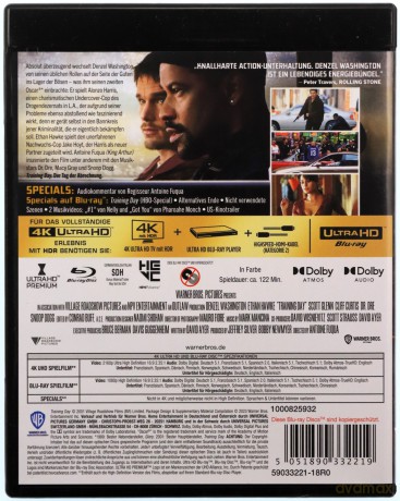 Training Day (Dzień próby) [Blu-Ray 4K]+[Blu-Ray]