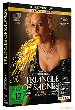 Triangle of Sadness (W trójkącie) (Mediabook) [Blu-Ray 4K]+[Blu-Ray]
