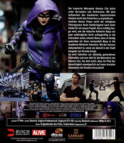 Valentine - The Dark Avenger (Blu-ray)