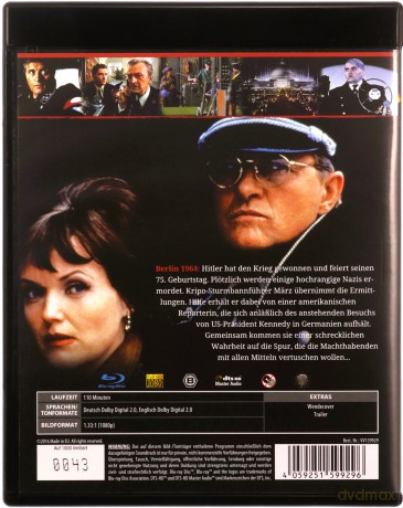 Fatherland (Vaterland - Tajemnica III Rzeszy) [Blu-Ray]
