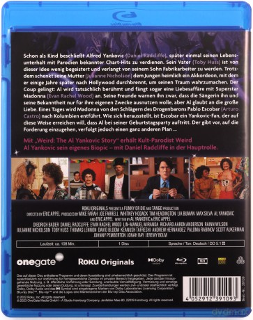 Weird: The Al Yankovic Story [Blu-Ray]