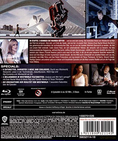Westworld season 3 [3xBlu-Ray]