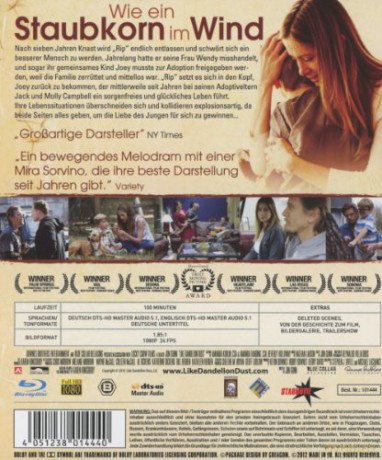 Wie ein Staubkorn im Wind (Blu-ray)