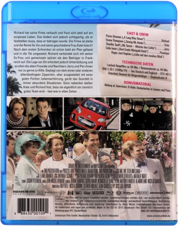 The Love Punch (Riwiera dla dwojga) [Blu-Ray]