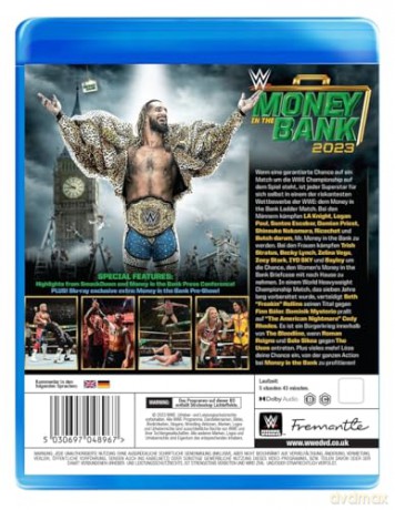WWE: Money in the Bank 2023 (Blu-ray)