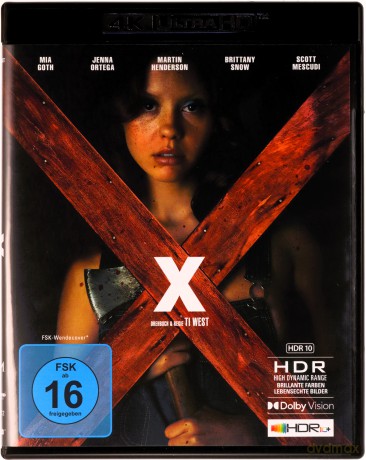 X [Blu-Ray 4K]