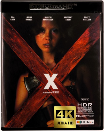 X [Blu-Ray 4K]
