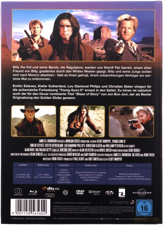 Young Guns 2 (Młode strzelby 2) [Blu-Ray]+[DVD]