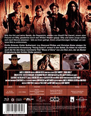 Young Guns II (Młode strzelby II) (steelbook) [Blu-Ray]