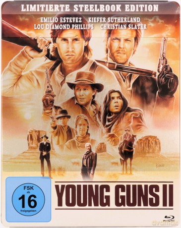 Young Guns II (Młode strzelby II) (steelbook) [Blu-Ray]