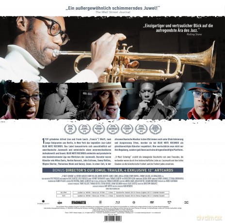 It Must Schwing: The Blue Note Story (Tak brzmi Blue Note!) Limited Edition [2xBlu-Ray]+[2xDVD]