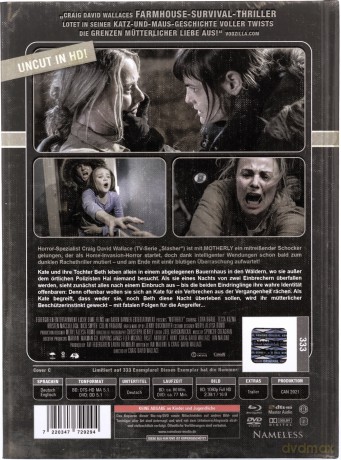 Motherly (Psychomatka) (mediabook) [Blu-Ray]+[DVD]