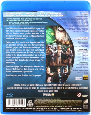 Ghostbusters (Pogromcy duchów) [Blu-Ray]