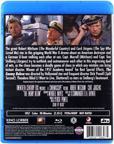 The Enemy Below (Podwodny wróg) [Blu-Ray]