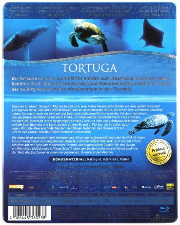 Turtle: The Incredible Journey (steelbook) [Blu-Ray]