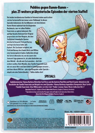 The Flintstones Season 4 (Flinstonowie) [5DVD]