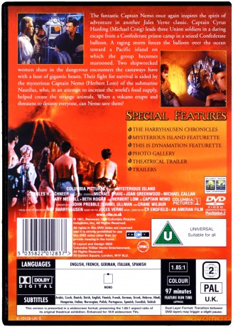 Wyspa tajemnicza [DVD]