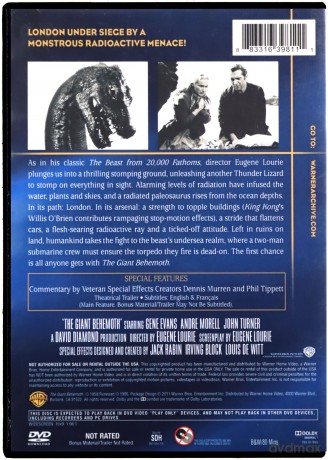 Behemoth the Sea Monster [DVD]