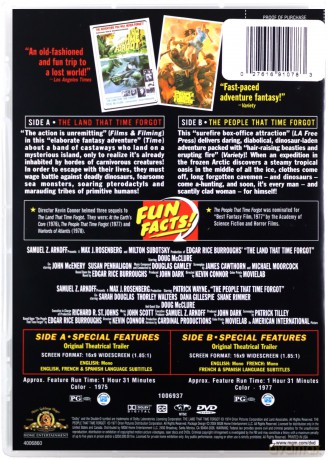 The Land That Time Forgot / The People That Time Forgot (Kraina, o której zapomniał czas / Ludzie, o których zapomniał czas) [2DVD]