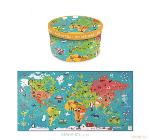 150 el. Mapa Świata [PUZZLE]