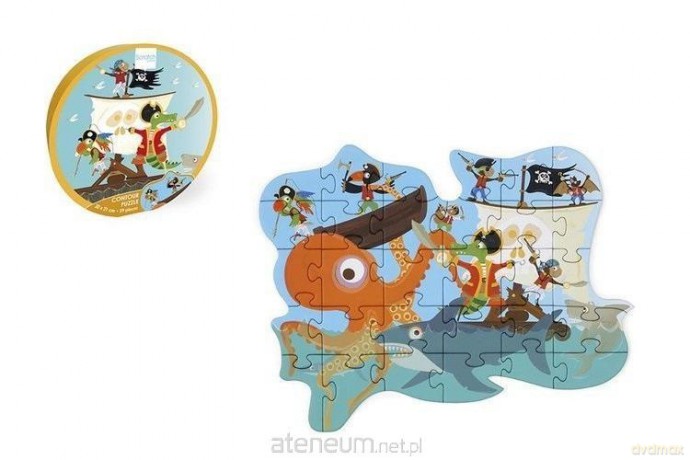 29 el. konturowe Piraci [PUZZLE]