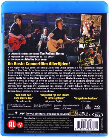 Rolling Stones: Shine A Light [Blu-Ray]