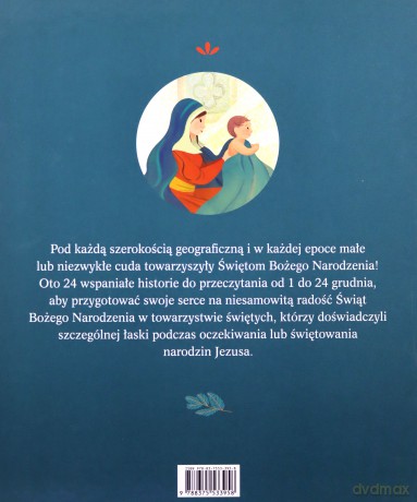 Czekamy na Jezusa! Opowieści o świętych na każdy dzień Adwentu - Benedicte Delelis [KSIĄŻKA]