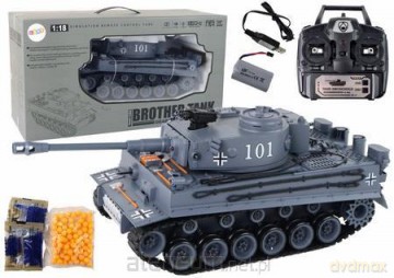 Czołg wojskowy Tiger 101 R/C 1:18