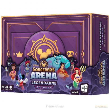 Disney Sorcerer's Arena: Legendarne sojusze [GRA PLANSZOWA]