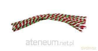 Druciki kreatywne trójkolorowe 30cm 10szt