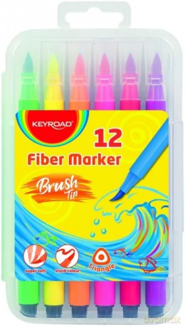 Flamastry brokatowe 12 kolorów